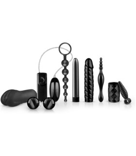 Набор секс-игрушек Loveboxxx, черные, 9 игрушек - No Taboo