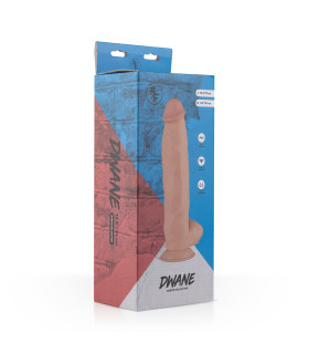 Реалістичний фалоімітатор із присоскою Dwayne, бежевий, 30 х 5.7 см - No Taboo