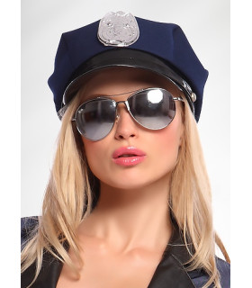 Шляпа полицейской для ролевых игр Sunspice, синяя, One Size - No Taboo