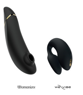 Набор игрушек Golden Moments Collection 2 Womanizer Premium 2 + We-Vibe Chorus - No Taboo