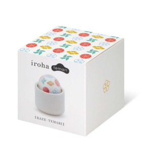 Вібратор для клітора Hana-Temari Iroha, силіконовий, білий, 7 х 6 см - No Taboo