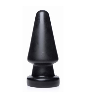 Анальна пробка гігантська Ass Max Master Series, чорна, 17 х 7.5 см - No Taboo