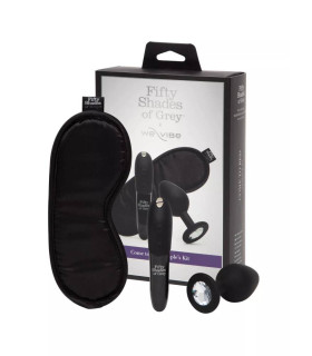 Набор секс-игрушек Come to Bed от Fifty Shades of Grey x We-Vibe, черный, 3 предмета - No Taboo