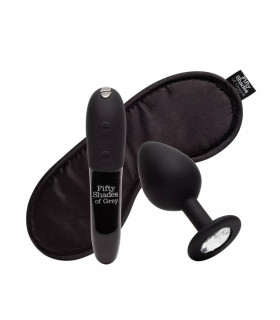 Набор секс-игрушек Come to Bed от Fifty Shades of Grey x We-Vibe, черный, 3 предмета - No Taboo