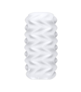 Сменный рукав для мастурбатора Decor 2 OTOUCH Billow, рельефный, белый, 12 х 6 см - No Taboo