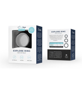 Набор эрекционных колец Easytoys, силиконовые, черные, 3 шт. - No Taboo