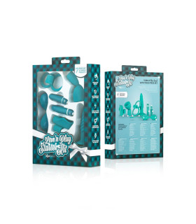 Набор секс-игрушек Loveboxxx, бирюзовые, 7 игрушек - No Taboo