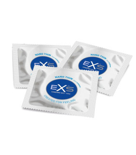 Презервативи ультратонкі EXS Nano Thin, латексні, 12 шт. - No Taboo