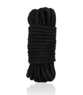 Мотузка для зв'язування IDEA SM бавовняна, чорна, 5 м - No Taboo