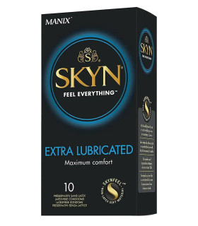 Презервативы безлатексные (полизопрен) Skyn Extra Lubricated, с дополнительной смазкой, 10 шт - No Taboo