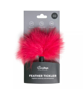 Тіклер на короткій ручці Easytoys, червоний, 17 см - No Taboo