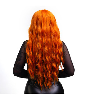 Перука довга кучерява, руда - No Taboo