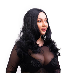 Перука довга кучерява, чорна - No Taboo