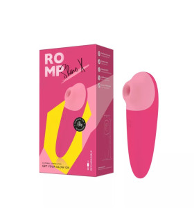 Вакуумный стимулятор клитора ROMP Shine X, силиконовый, розовый - No Taboo
