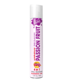Лубрикант оральний Wet Warming Passion Fruit 30 мл, зігріваючий - No Taboo