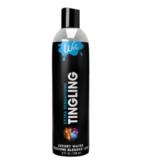 Лубрикант с охлаждением Wet Tingling 236 мл, на гибридной основе - No Taboo