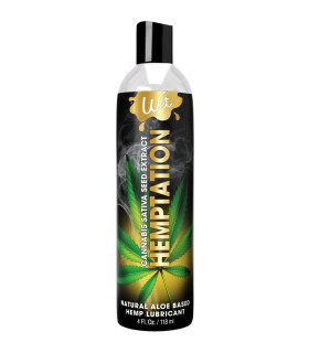 Лубрикант с экстрактом канабиса Wet Hemptation 118 мл, на водной основе - No Taboo