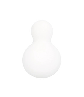 Вибратор для клитора Iroha Yuki v.2 Tenga, из медицинского силикона, мягкость зефира, белый - No Taboo