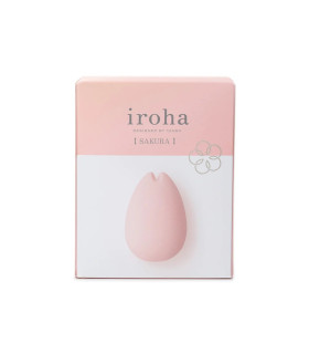 Вибратор для клитора Iroha Sakura v.2 Tenga, медицинский силикон, мягкость зефира, розовый - No Taboo