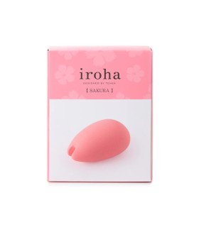 Вибратор для клитора Iroha Sakura v.2 Tenga, медицинский силикон, мягкость зефира, розовый - No Taboo