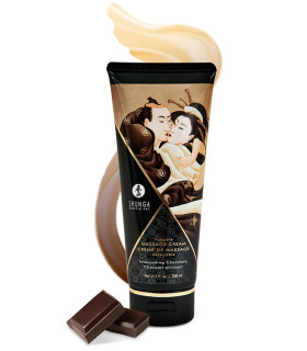 Массажный крем со вкусом шоколада Shunga, на водной основе, 200 мл - No Taboo