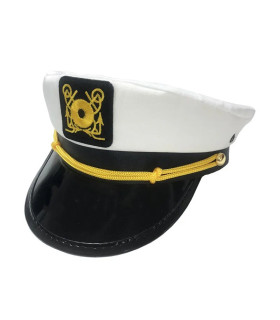 Кепка моряка для ролевых игр Sunspice, белая, One Size - No Taboo