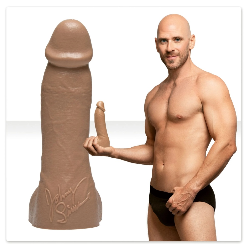 Фаллоимитатор реалистичный Johnny Sins Fleshlight Guys, силиконовый, бежевый, 24.8 х 4.8 см (42100), zoom