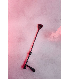 Стек в виде черепа Slap SK1/55 Candy Hero, кожа, черный - No Taboo