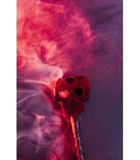 Стек в виде черепа Slap SK1.1/38 Candy Hero, кожа, черный - No Taboo