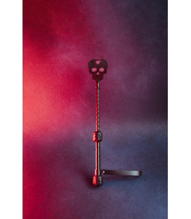 Стек в виде черепа Slap SK1.1/38 Candy Hero, кожа, черный - No Taboo