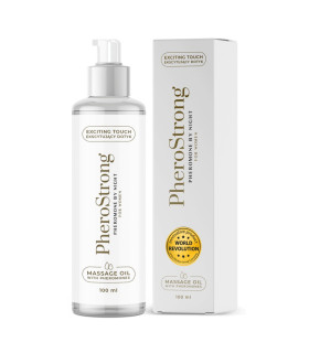 Массажное масло с феромонами PheroStrong by Night, для женщин, 100 мл - No Taboo