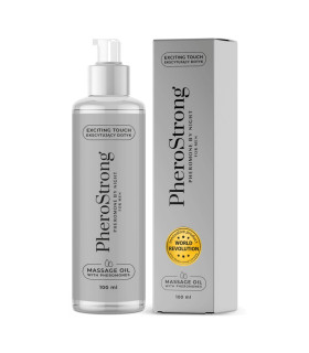 Массажное масло с феромонами PheroStrong by Night, для мужчин, 100 мл - No Taboo
