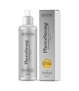 Массажное масло с феромонами PheroStrong Exclusive, для мужчин, 100 мл - No Taboo