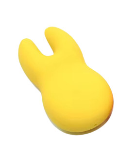 Вибратор для клитора, силиконовый, желтый - No Taboo