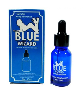 Капельки для разогрева для женщин Blue Wizard, 15 мл - No Taboo