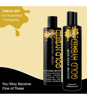 Лубрикант Wet Gold Hybrid водно-силиконовый, 89 мл - No Taboo