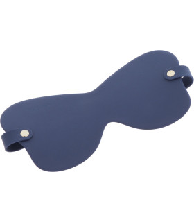 Маска на глаза Taboom Silicone Supreme, силиконовая, синяя - No Taboo