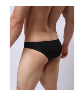 Труси чоловічі Star Night з інтимним вирізом, чорні, M - No Taboo