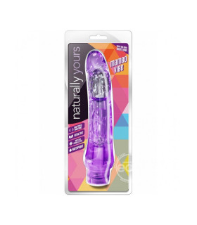Вибратор реалистичный Naturally Yours Mambo Vibe, фиолетовый, 19.8 х 3.5 см - No Taboo