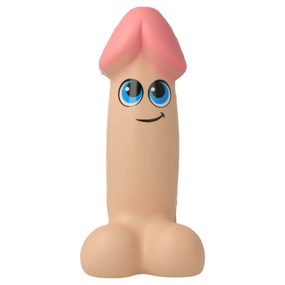Игрушка-антистресс Kheper Games Dicky Squishy в форме пениса, бежевая, 14 х 3.8 см (42645), zoom