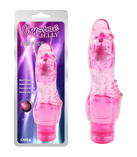 Вибратор реалистичный Chisa, розовый, 19 х 4.3 см - No Taboo