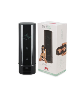 Інтерактивний мастурбатор Onyx+ Lisa Ann, чорний, 26.3 х 8 см - No Taboo