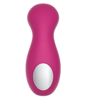 Интерактивный минивибратор для клитора Kiiroo Cliona, розовый, 11.5 х 5 см - No Taboo