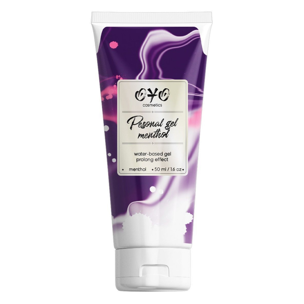 Лубрикант на водной основе OYO с ментолом, 50 мл (42398), zoom