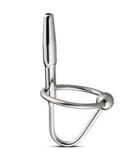 Уретральный катетер с двойным кольцом Prince's Wand - No Taboo