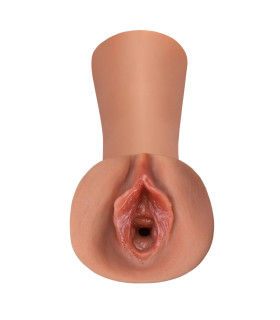 Мастурбатор вагіна реалістичний Pipedream, кібершкіра, бежевий, 12 х 7 см - No Taboo