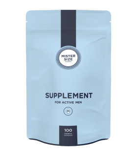 Капсулы для мужчин MISTER SIZE Supplement, 100 шт - No Taboo