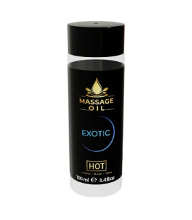 Массажное масло HOT Massage Oil Exotic с экзотическим ароматом, 100 мл - No Taboo
