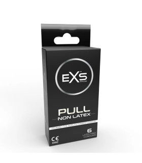 Презервативы ультратонкие EXS Pull, безлатексные, 6 шт - No Taboo