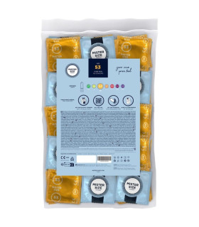 Презервативы латексные Mister Size Regular 53 мм, 1 шт - No Taboo